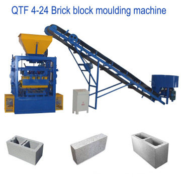 QT4-24 meilleure vente de vibration de moulage de béton solide brique machine de moulage